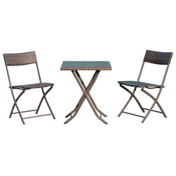 Комплект садовой мебели Outsunny 841-176 (Brown) Thumb