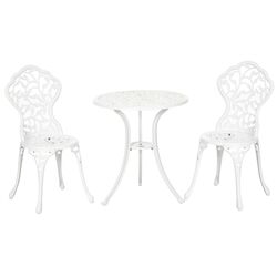 Комплект садовой мебели Outsunny 84B-028V00WT (White) Thumb