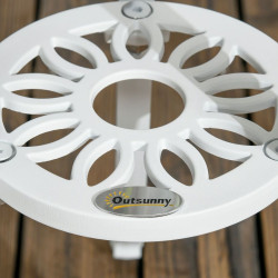 Комплект садовой мебели Outsunny 84B-028V00WT (White) Thumb