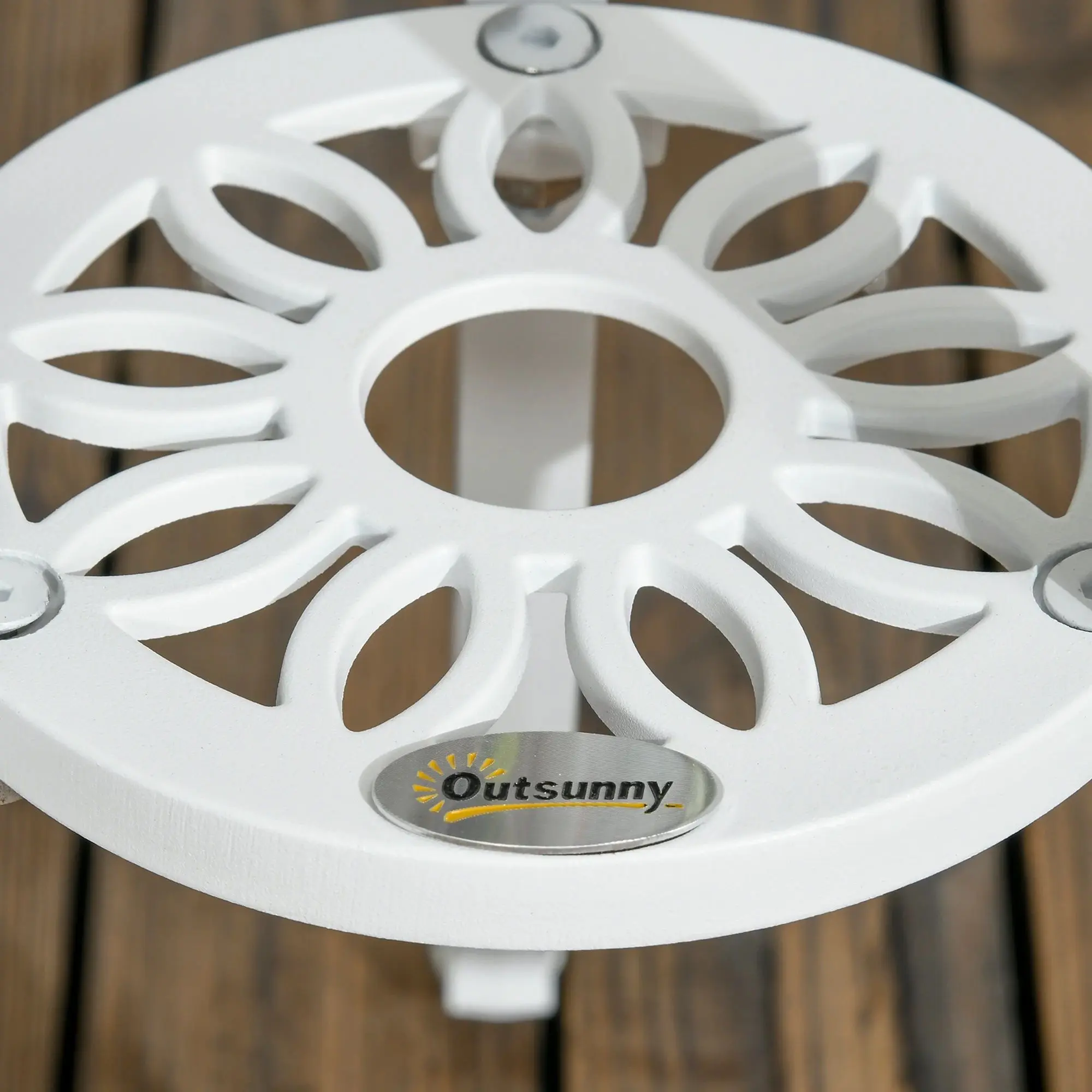 Комплект садовой мебели Outsunny 84B-028V00WT (White) - 3