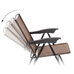 Set mobilier de gradina Outsunny 84B-225 (Brown/Black) Thumb