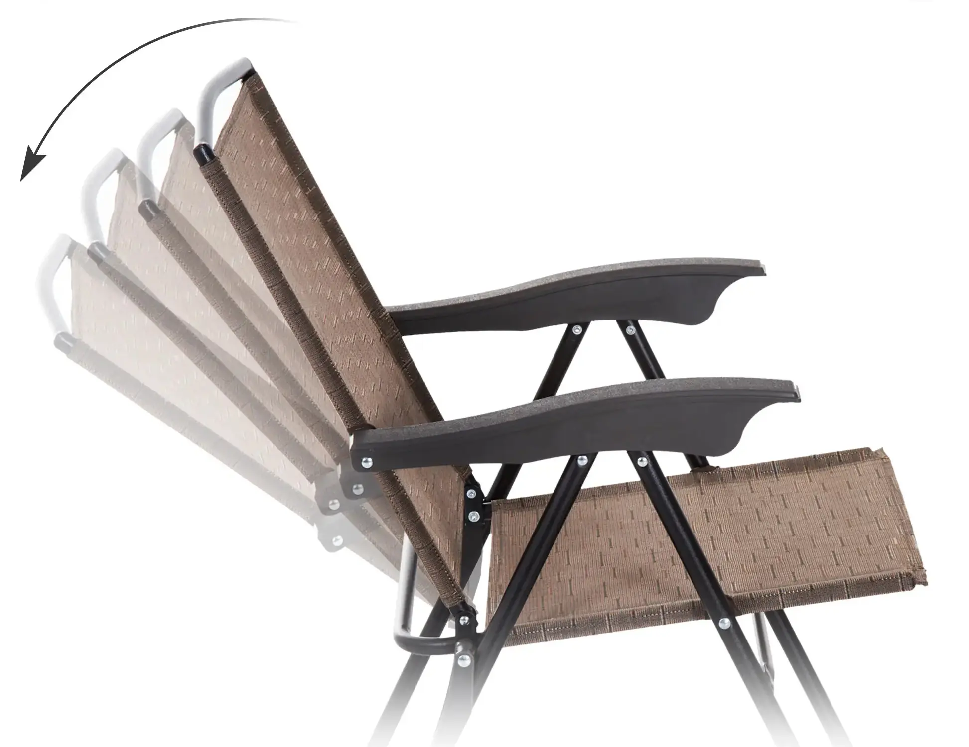 Set mobilier de gradina Outsunny 84B-225 (Brown/Black) - 4