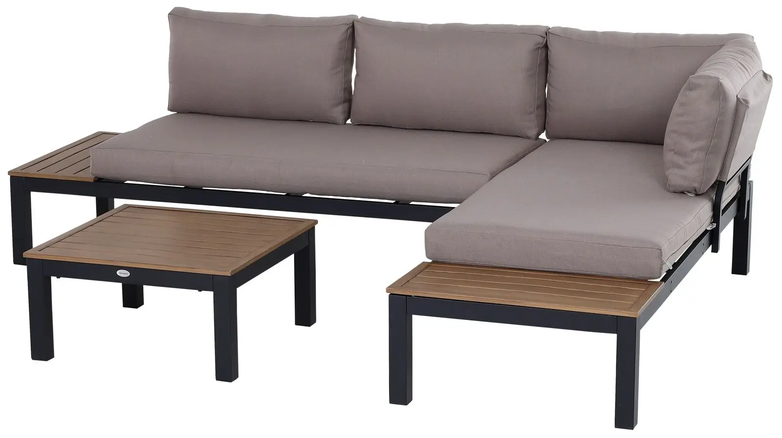 Комплект садовой мебели Outsunny 84B-377 (Grey/Natural) - 2