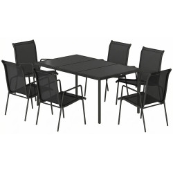 Комплект садовой мебели Outsunny 84B-422V02BK (Black) Thumb