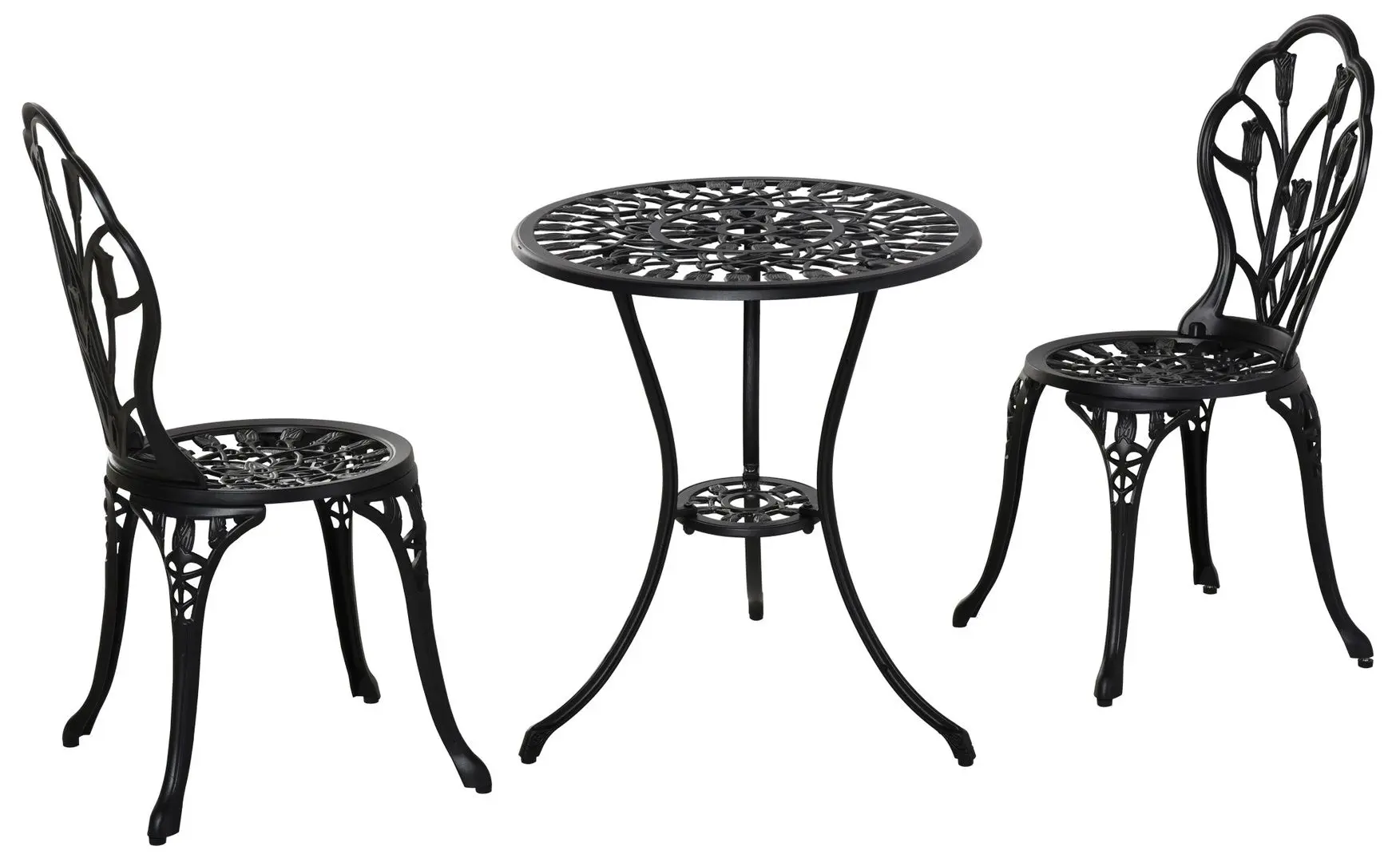 Set mobilier de gradina Outsunny 84B-500BK (Black) - 2