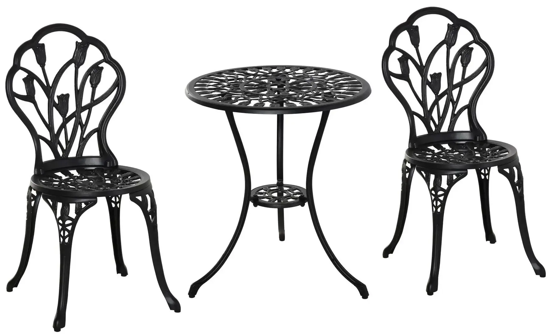 Set mobilier de gradina Outsunny 84B-500BK (Black) - 3