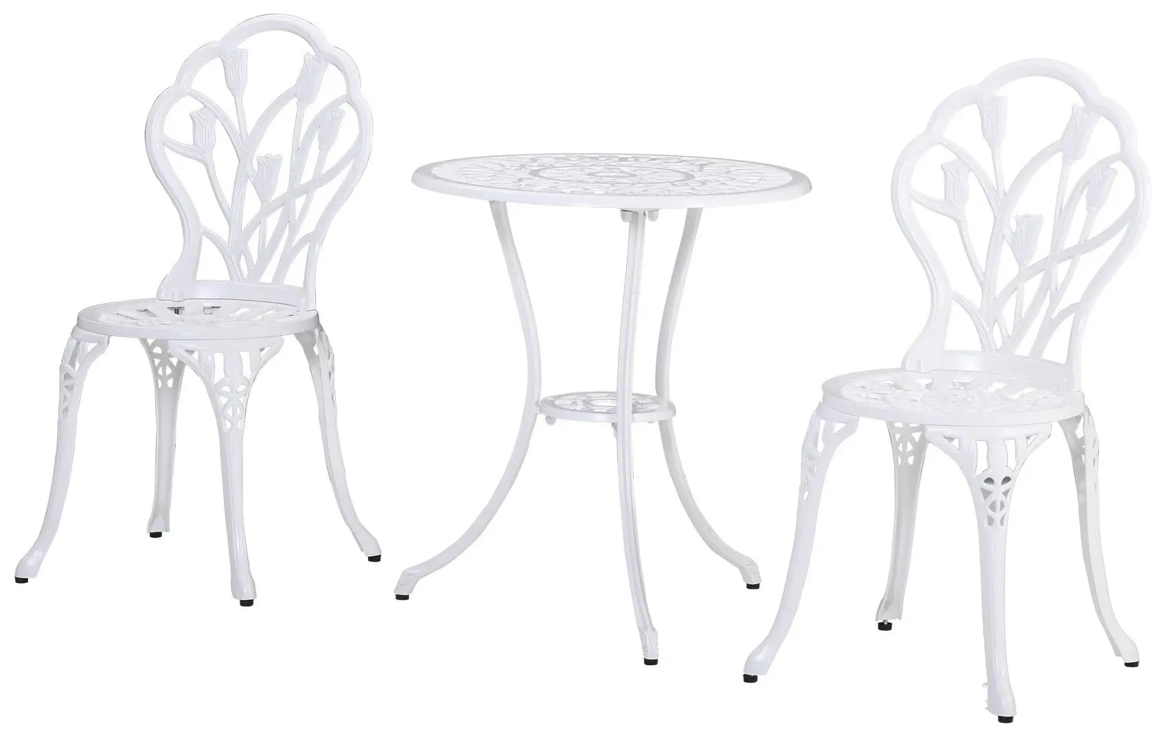 Set mobilier de gradina Outsunny 84B-500WT (White)