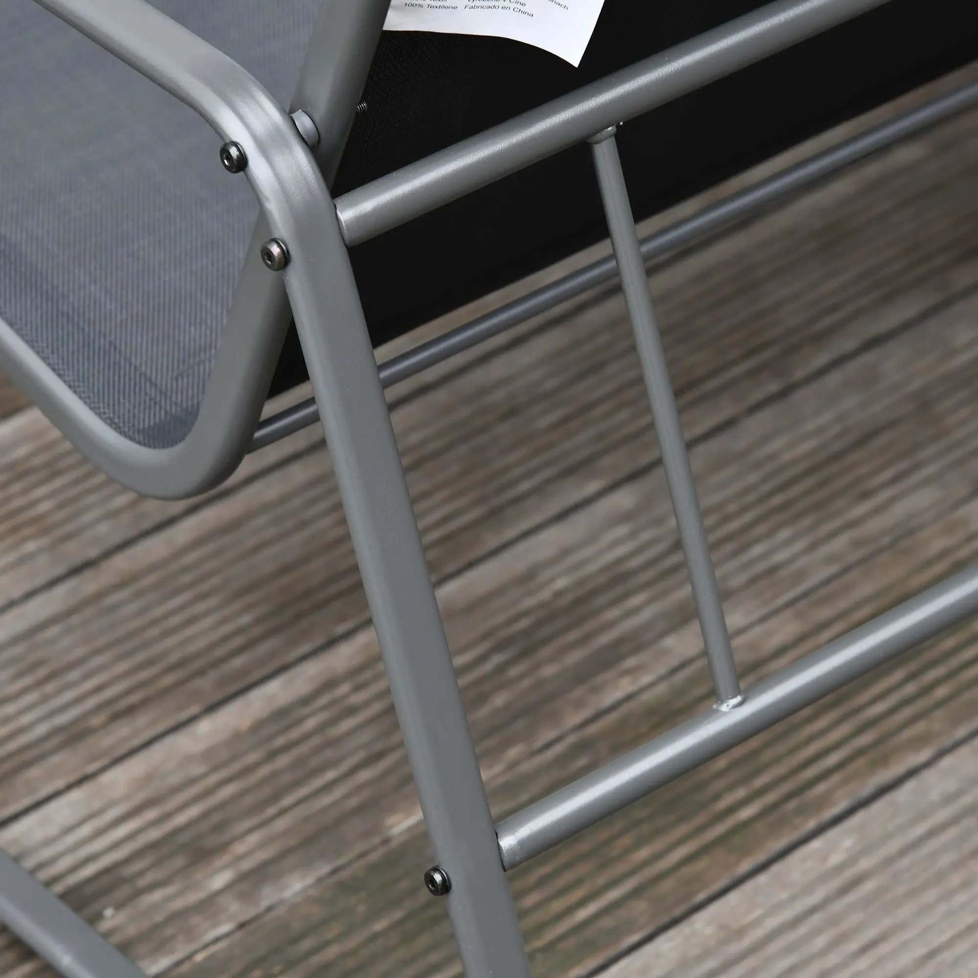 Комплект садовой мебели Outsunny 84B-507 (Black) - 5