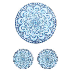 Комплект садовой мебели Outsunny 84B-852 (Dark Grey/Blue) Thumb