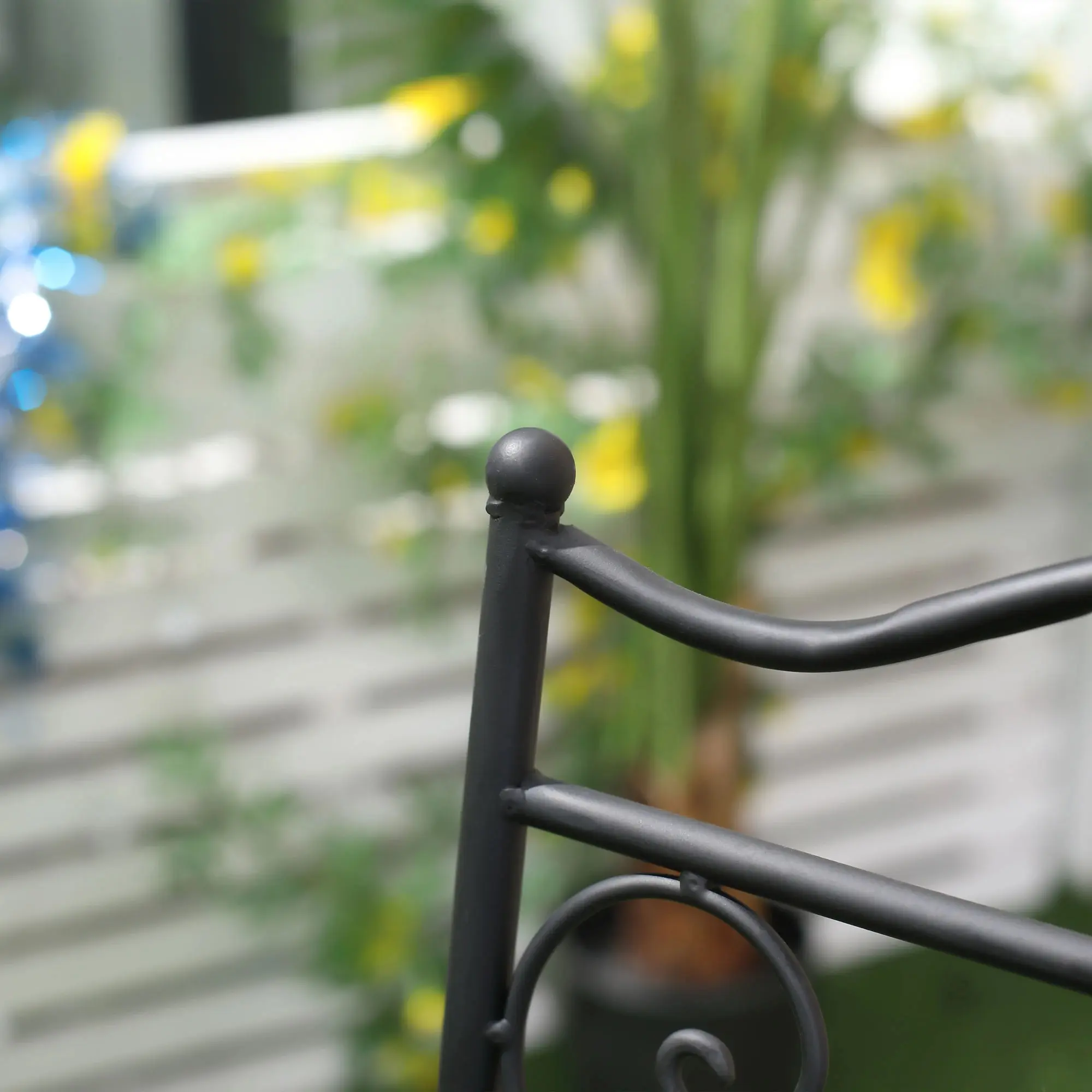 Комплект садовой мебели Outsunny 84B-852 (Dark Grey/Blue) - 9