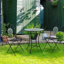 Set mobilier de gradina Outsunny 84B-853 (Black/Green) Thumb