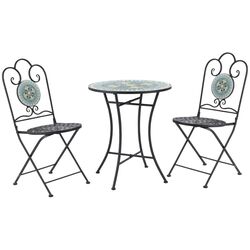 Set mobilier de gradina Outsunny 84B-853 (Black/Green) Thumb