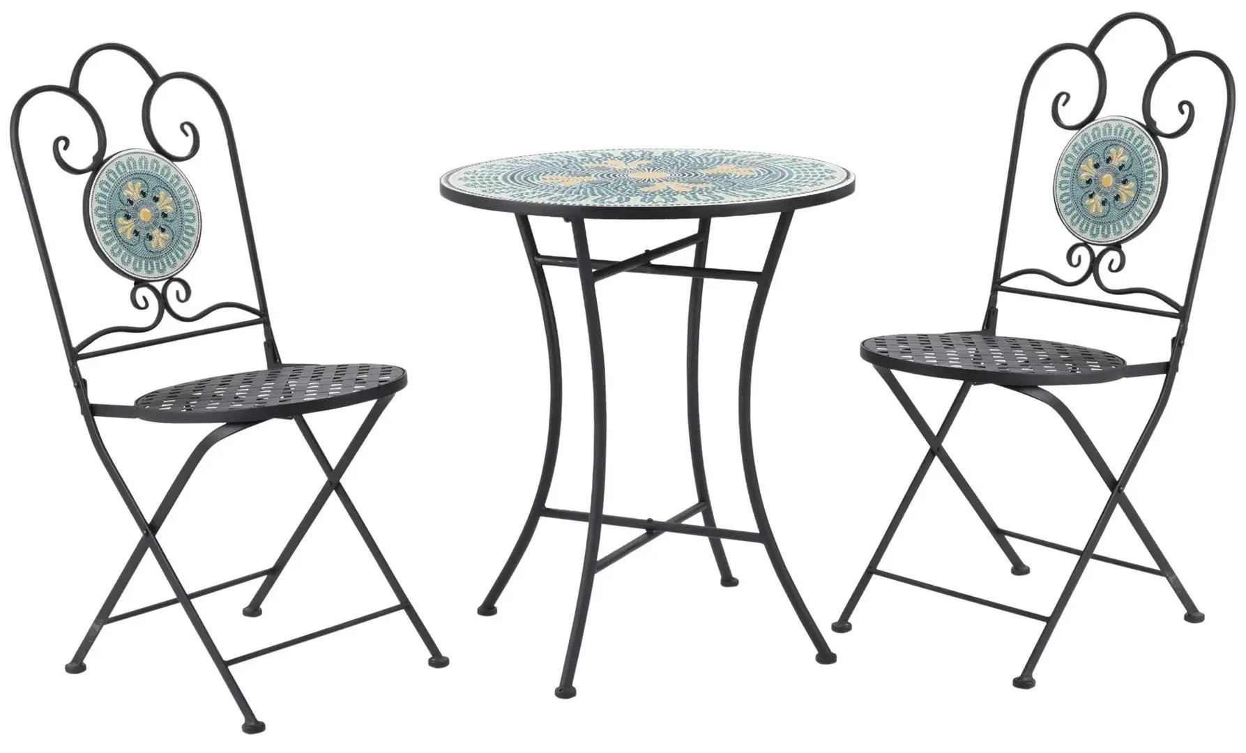 Set mobilier de gradina Outsunny 84B-853 (Black/Green)