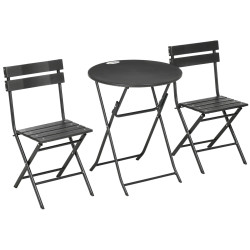 Set mobilier de gradina Outsunny 84G-011V00CG (Dark Grey) Thumb