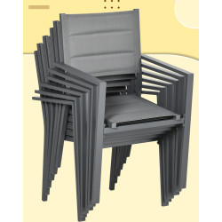 Set mobilier de gradina Outsunny 84G-090V00CG (Dark Grey) Thumb