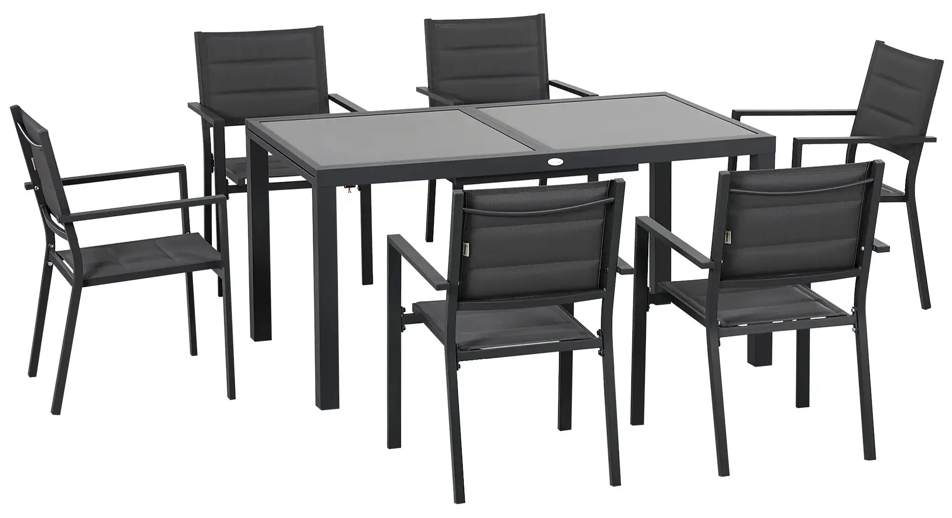 Комплект садовой мебели Outsunny 84G-093V00CG (Dark Grey) - 2