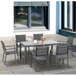 Set mobilier de gradina Outsunny 84G-093V00CG (Dark Grey)