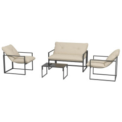 Комплект садовой мебели Outsunny 84G-123V00GY (Grey/Beige) Thumb
