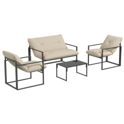 Комплект садовой мебели Outsunny 84G-123V00GY (Grey/Beige) Thumb