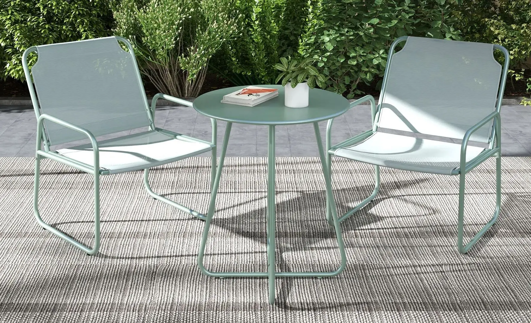 Комплект садовой мебели Outsunny 84G-219V00GN (Green) - 2