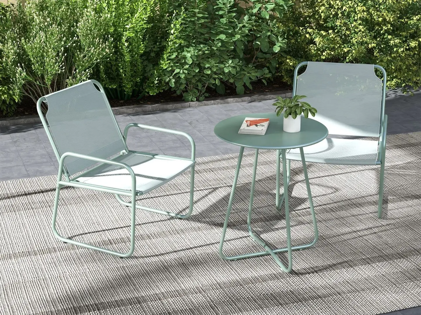 Комплект садовой мебели Outsunny 84G-219V00GN (Green)