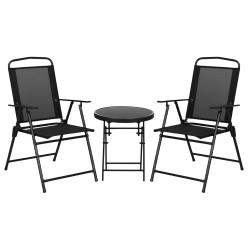 Комплект садовой мебели Outsunny 84G-282V00BK (Black) Thumb