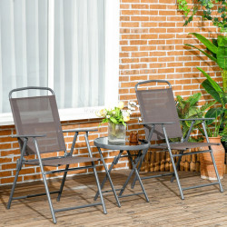 Set mobilier de gradina Outsunny 84G-282V00BN (Brown)