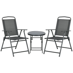 Комплект садовой мебели Outsunny 84G-282V00CG (Dark Grey) Thumb