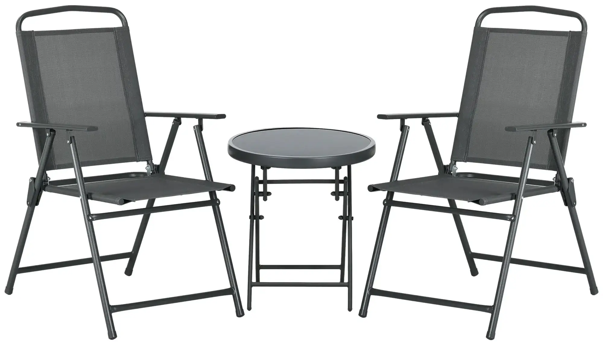 Комплект садовой мебели Outsunny 84G-282V00CG (Dark Grey) - 2