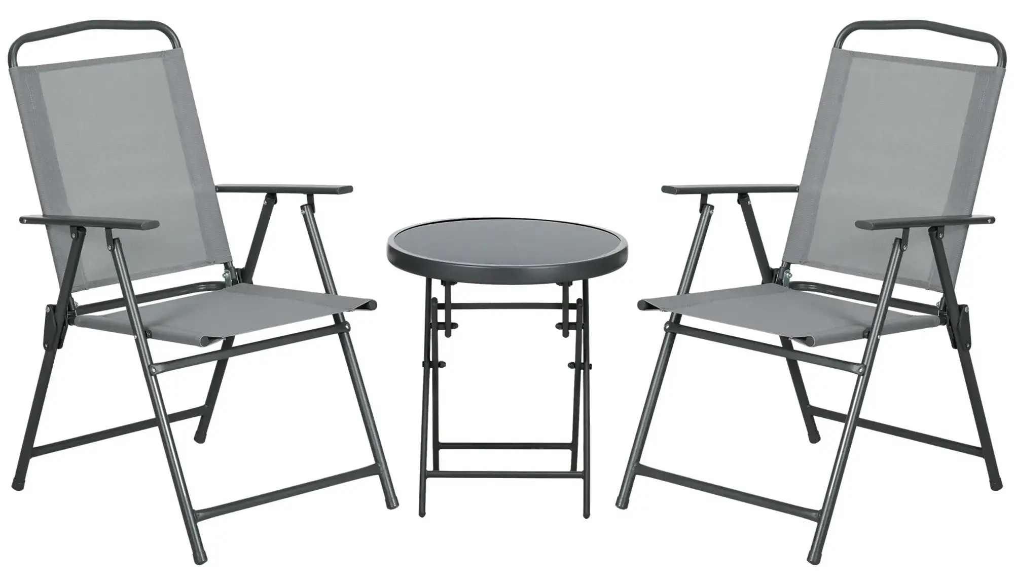 Set mobilier de gradina Outsunny 84G-282V00LG (Light Grey) - 2