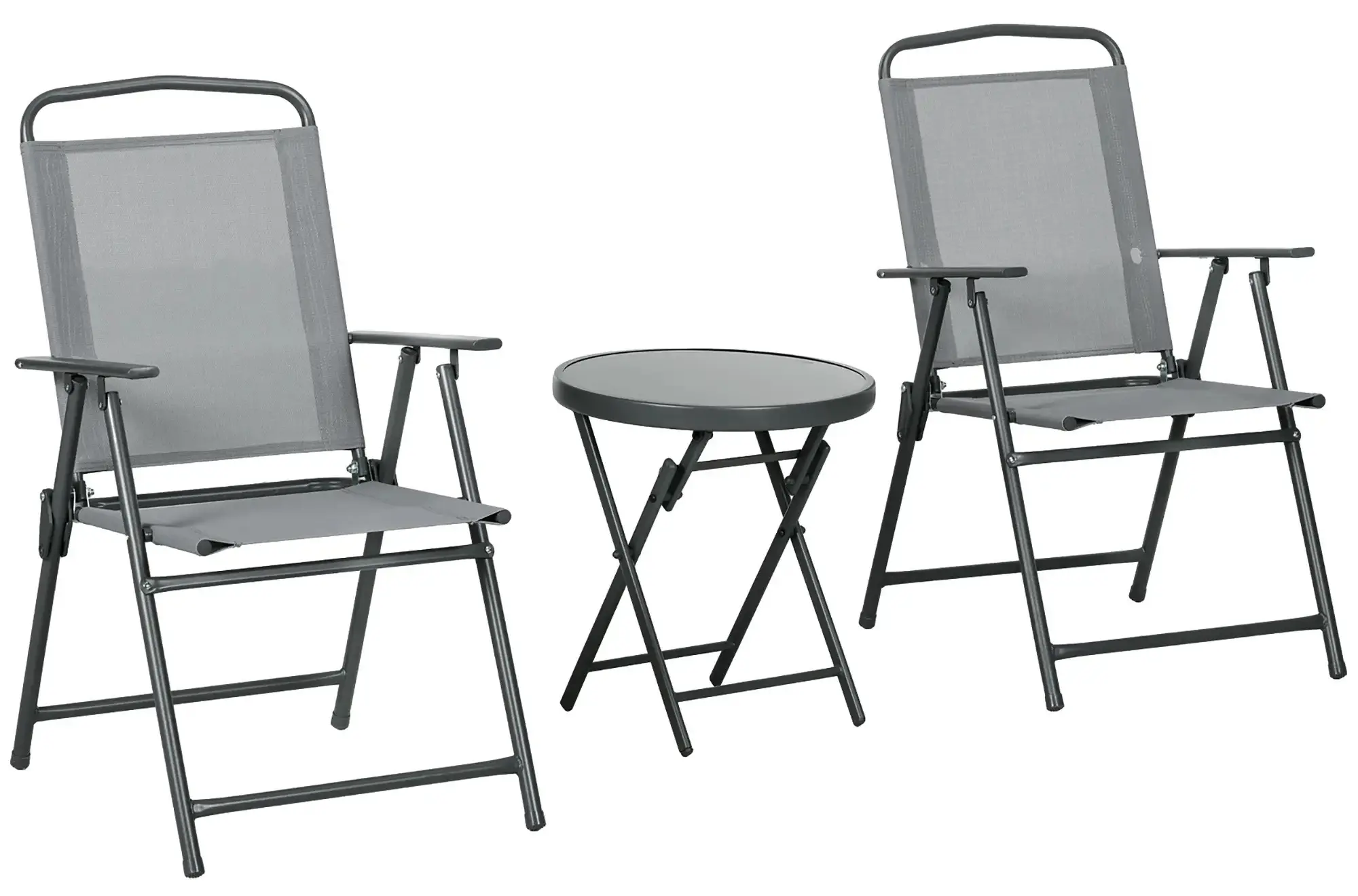 Set mobilier de gradina Outsunny 84G-282V00LG (Light Grey) - 3