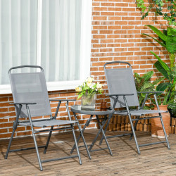 Set mobilier de gradina Outsunny 84G-282V00LG (Light Grey)