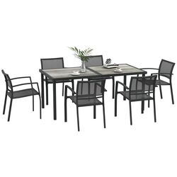 Set mobilier de gradina Outsunny 84G-284V01CG (Grey) Thumb