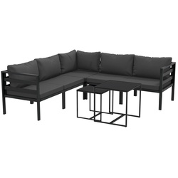 Комплект садовой мебели Outsunny 84G-315V00GY (Black/Grey) Thumb
