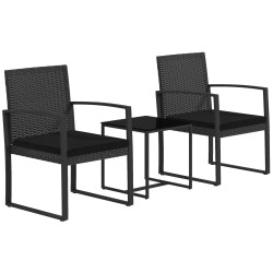 Set mobilier de gradina Outsunny 84G-320V00BK (Black) Thumb