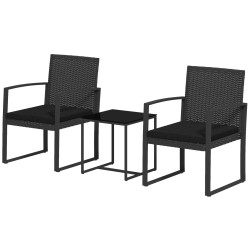 Set mobilier de gradina Outsunny 84G-320V00BK (Black) Thumb