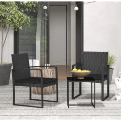 Комплект садовой мебели Outsunny 84G-320V00BK (Black)