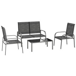 Комплект садовой мебели Outsunny 84G-583V00BK (Black) Thumb