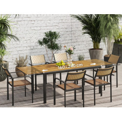 Комплект садовой мебели Outsunny 84G-588V00BN (Brown/Black) Thumb