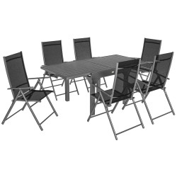 Комплект садовой мебели Outsunny 84G-627V00GY (Grey/Black) Thumb