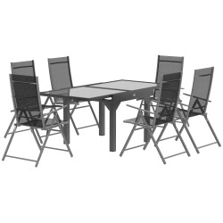 Set mobilier de gradina Outsunny 84G-634V00GY (Grey) Thumb