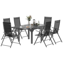 Set mobilier de gradina Outsunny 84G-634V00GY (Grey) Thumb