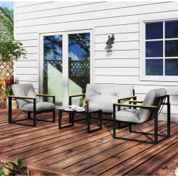 Set mobilier de gradina Outsunny 84G-666V00GY (Grey)