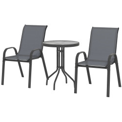 Комплект садовой мебели Outsunny 84G-682V00CG (Dark Grey) Thumb