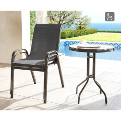 Комплект садовой мебели Outsunny 84G-682V00CG (Dark Grey) Thumb