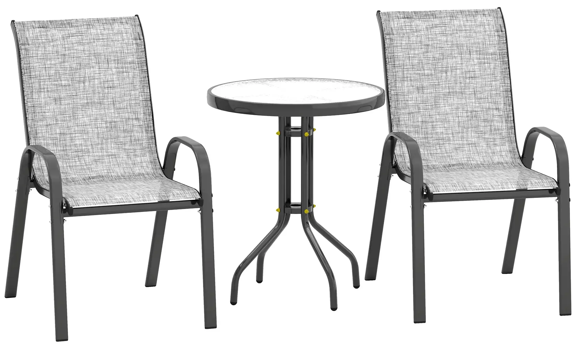 Set mobilier de gradina Outsunny 84G-682V00GY (Grey) - 2