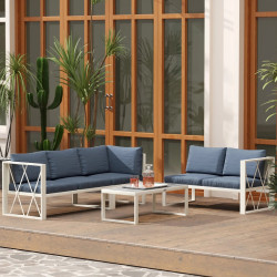 Set mobilier de gradina Outsunny 84G-701V00GY (Grey) Thumb