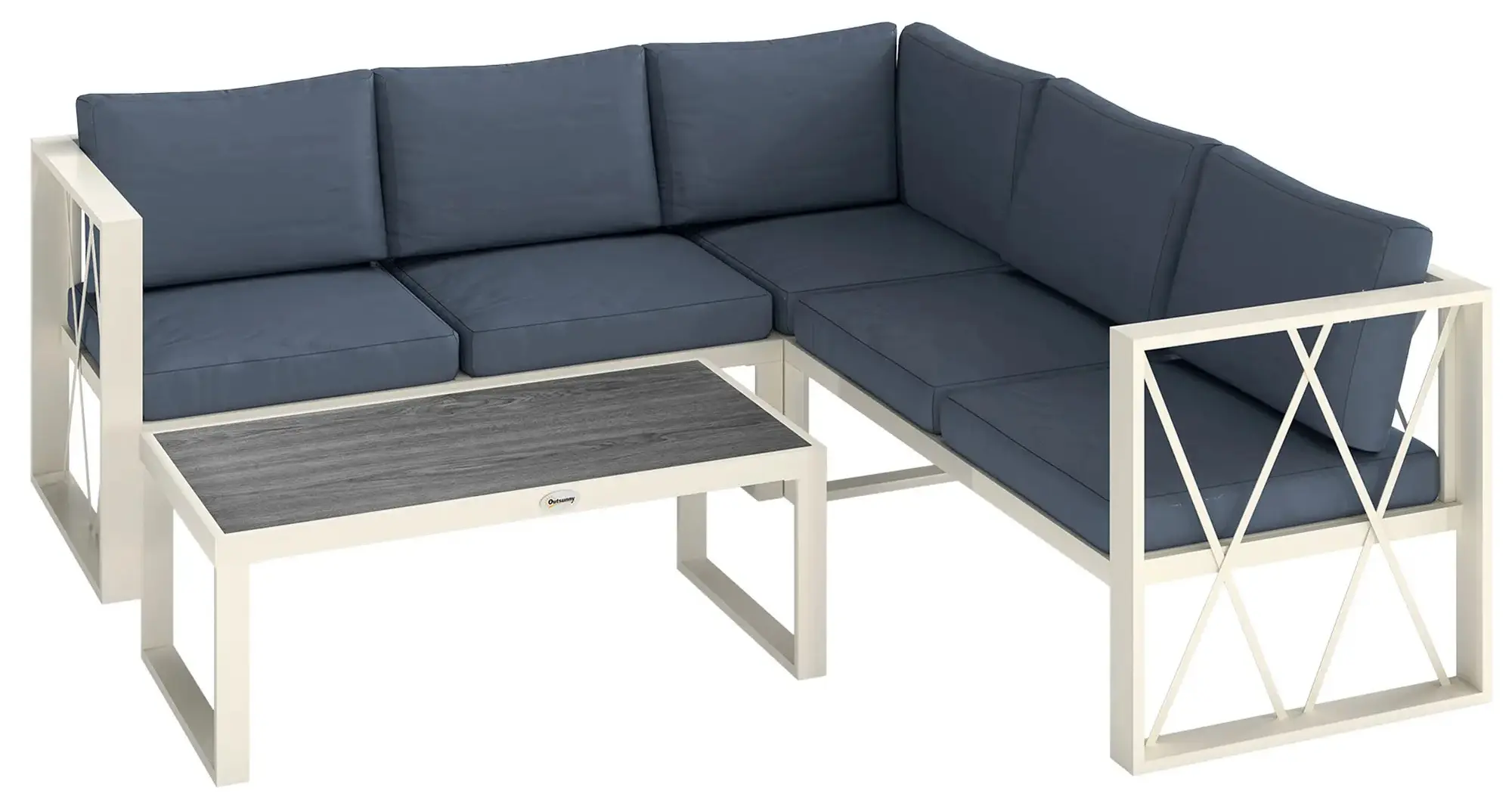 Set mobilier de gradina Outsunny 84G-701V00GY (Grey) - 5