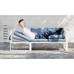 Set mobilier de gradina Outsunny 84G-701V00GY (Grey) Thumb