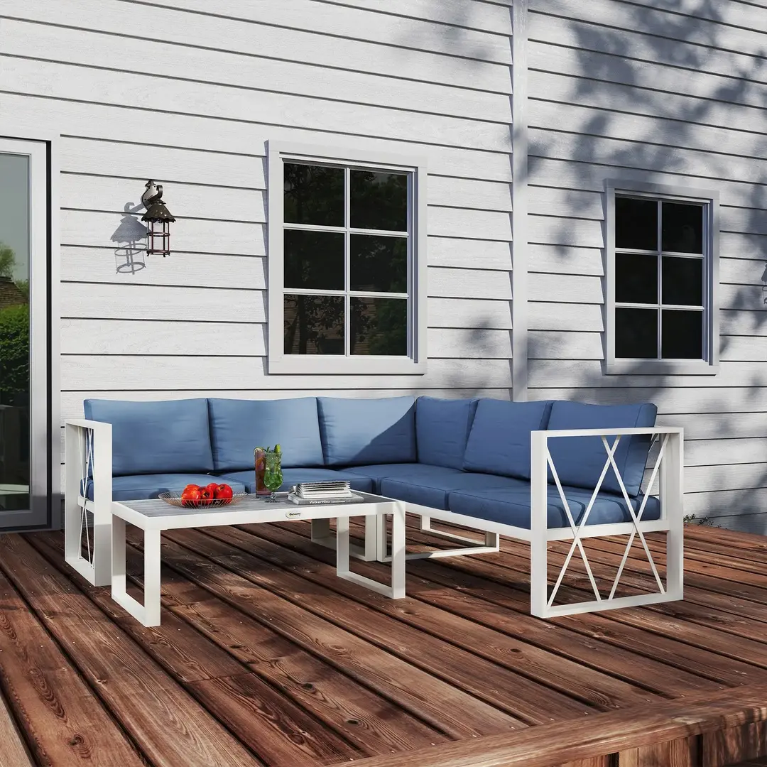 Set mobilier de gradina Outsunny 84G-701V00GY (Grey)